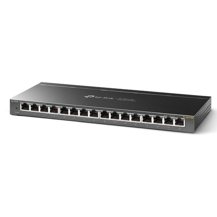 TP-Link TL-SG116E Switch de 16 Puertos Gigabit Ethernet TP-Link TL-SG116E Switch de 16 Puertos Gigabit Ethernet